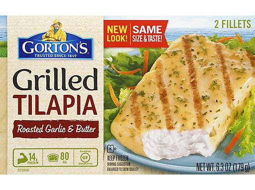 Gorton’s Roasted Garlic & Herb Grilled Tilapia 6.3 oz