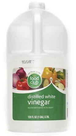 Food Club Distilled White Vinegar 128 oz