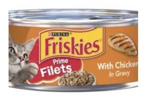 Friskies Prime Filets With Chicken & Gravy 5.5 oz
