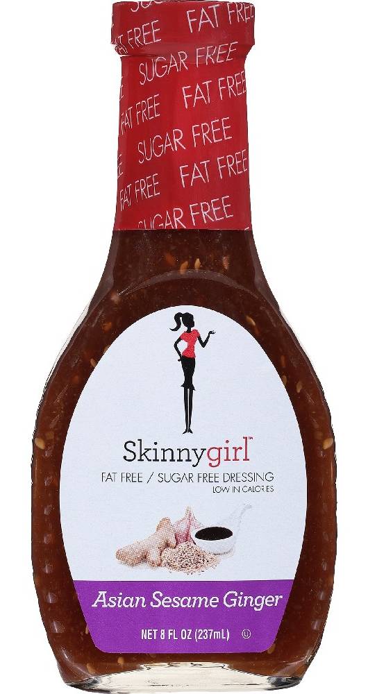 Skinny Girl Asian Sesame Ginger Sugar Free Dressing 8 oz.