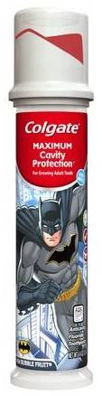 Colgate Maximum Cavity Protection Batman Toothpaste 4.4 oz