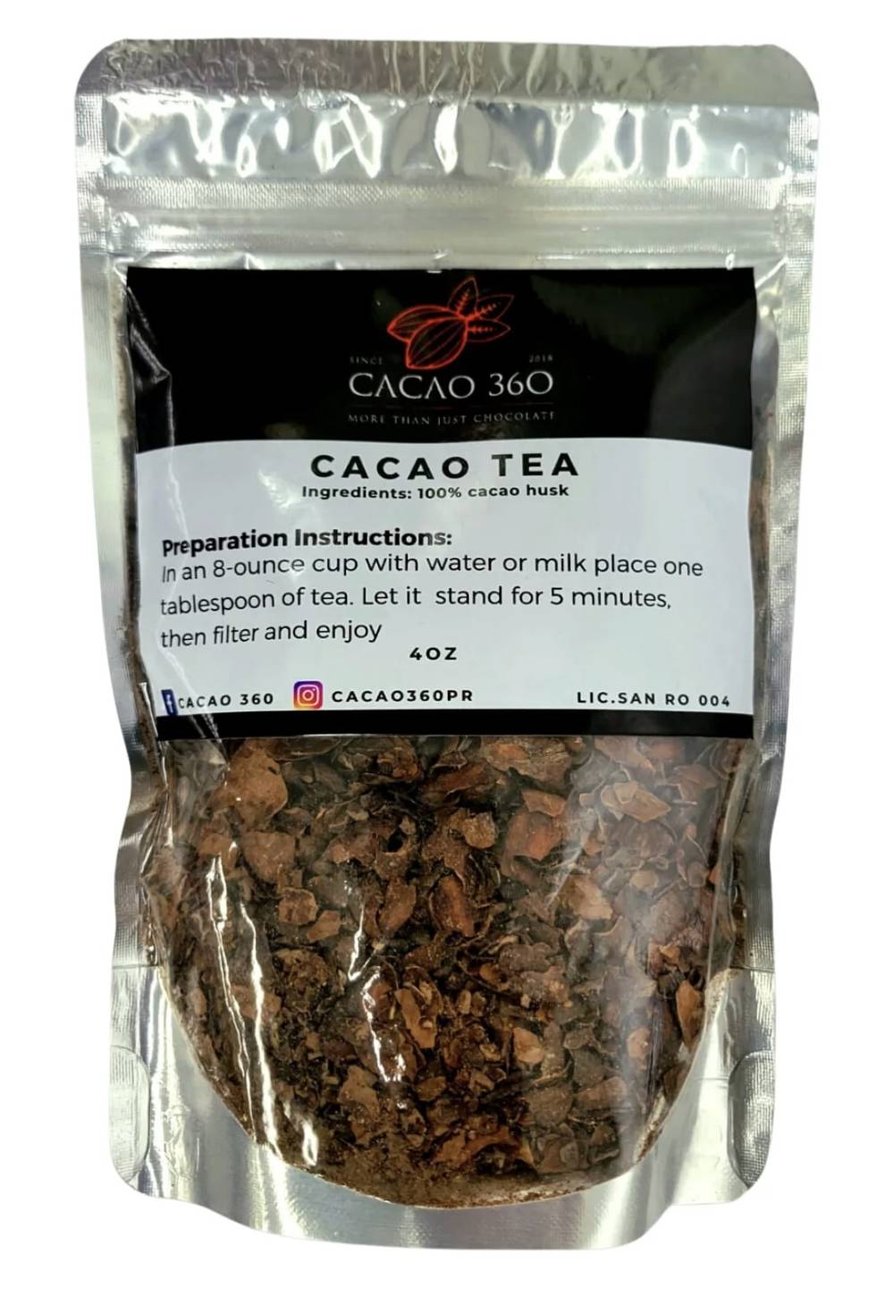 Cacao 360 Tea 4 oz