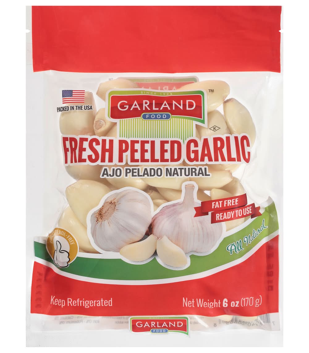 Garland Peeled Garlic 6 oz