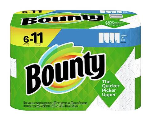Bounty Select-a-Size 6=11