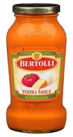 Bertolli Vodka Tomato Sauce 24 oz