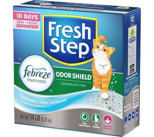 Fresh Step Clumping Cat Litter with Odor Shield