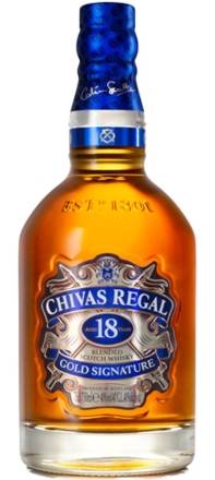 Chivas Regal 18 Year Old Scottish Blended Whiskey 750 ml