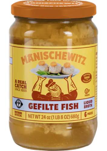 Manischewitz Gefilte Fish in Liquid Broth 20 oz