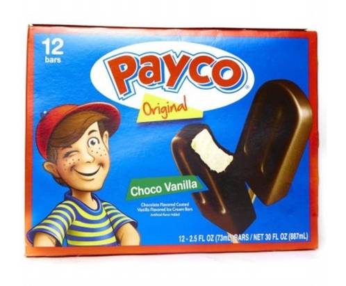Payco Choco-Vanilla Ice Cream Bars 12-2.5 oz