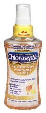 Chloraseptic Spray Warming Honey Lemon 6 oz  