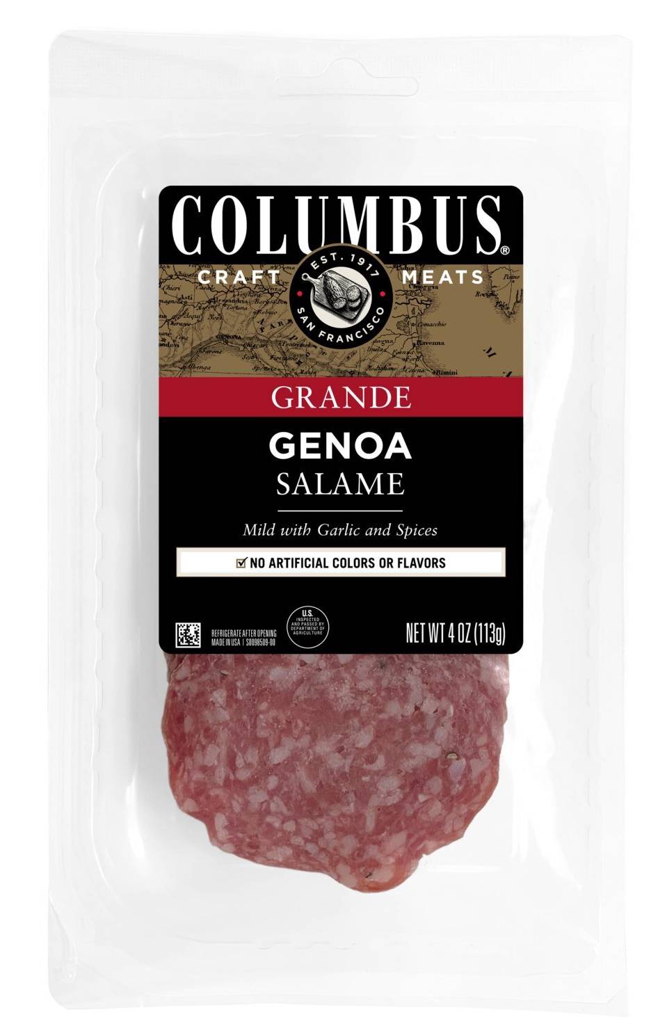 Columbus Grande Genoa Salame 4 oz