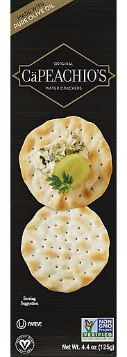 Capeachio’s Original Water Crackers 4.4 oz
