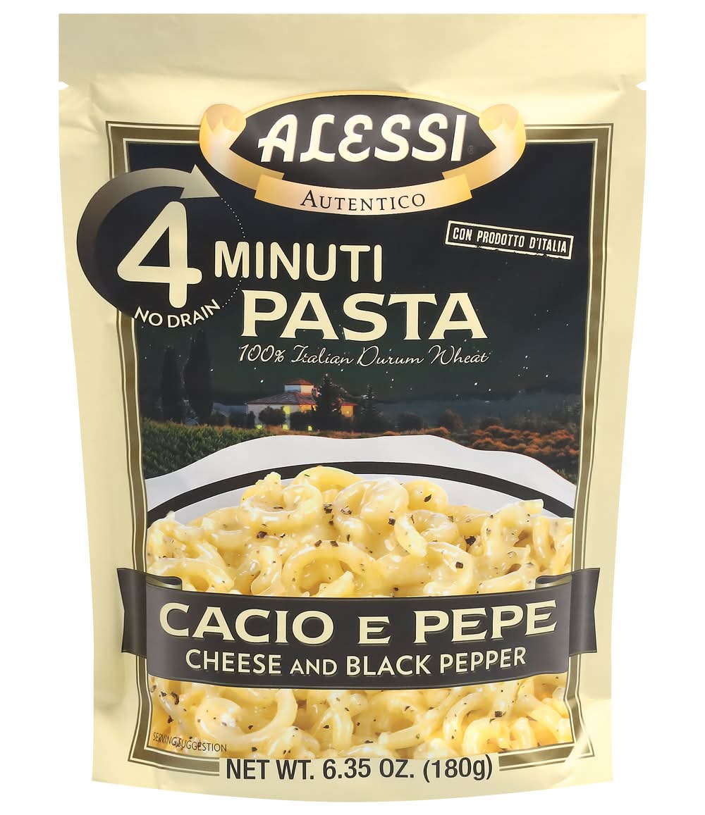 Alessi 4 Minuti Pasta Cacio e Pepe 6.35 oz