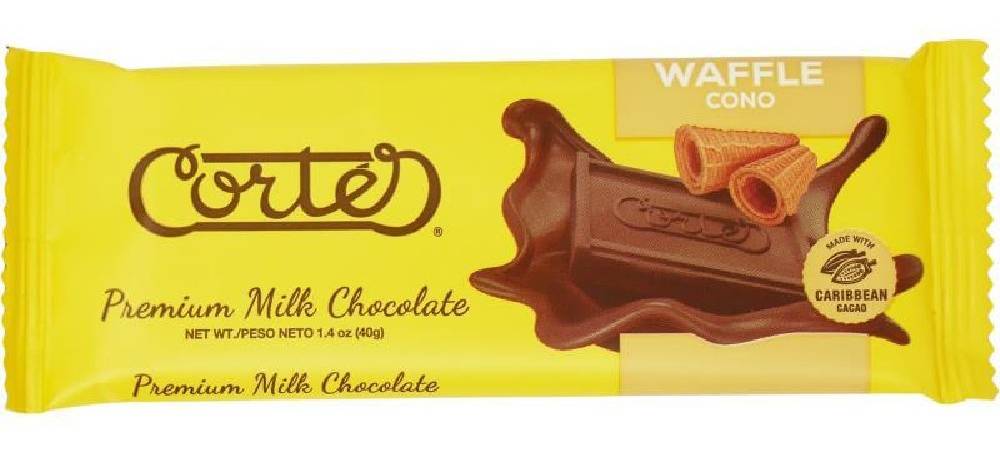 Cortes Barra de Chocolate Waffle 1.41 oz