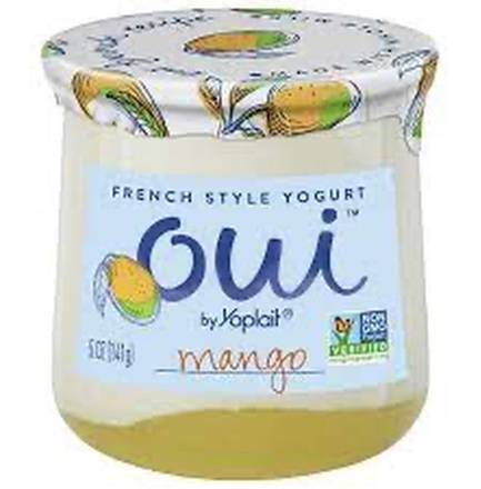Yoplait Oui Mango 5 oz