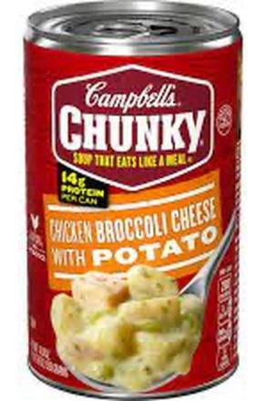 Campbell's Chunky Chicken with Broccoli Cheese Potato 19 oz