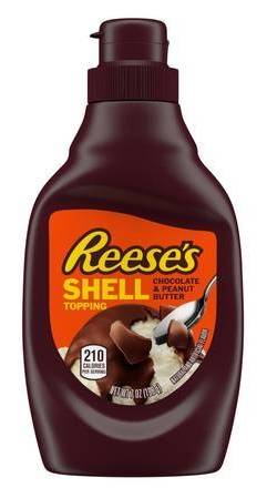 Reese’s Shell Chocolate and Peanut Butter Topping 7.25 oz