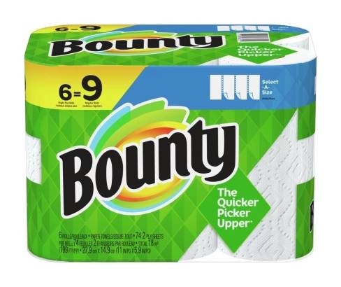 Bounty Select-a-Size 6=9
