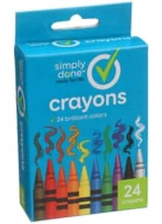 Simply Done Crayons 24 ct
