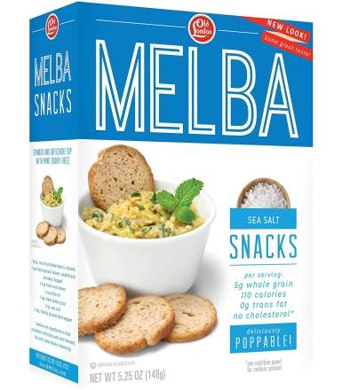 Old London Melba Sea Salt Snacks 5.25 oz