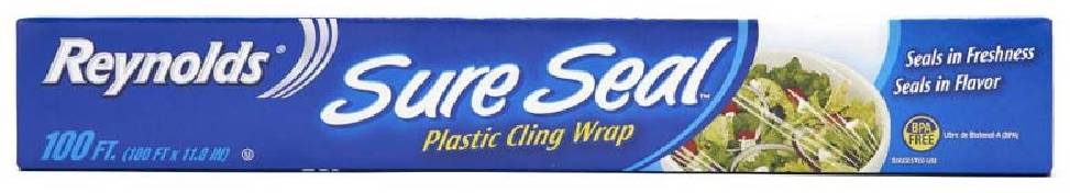 Reynolds Sure Seal Plastic Wrap 100 ft
