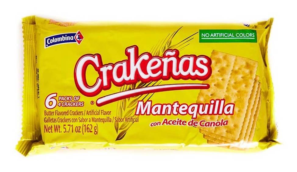 Colombina Crakeñas Mantequilla 5.71 oz