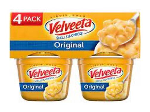 Velveeta Shells & Cheese Cups Original 4-2.05 oz