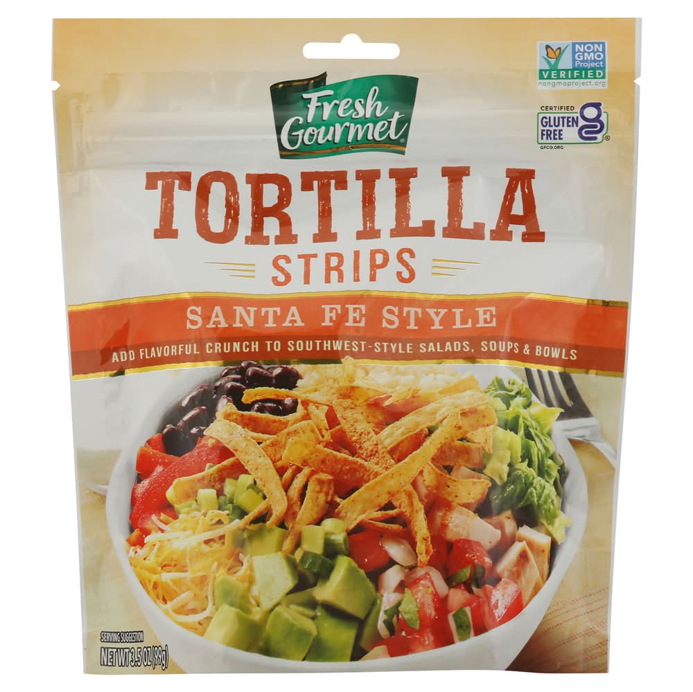 Fresh Gourmet Santa Fe Style Tortilla Strips 3.5 oz