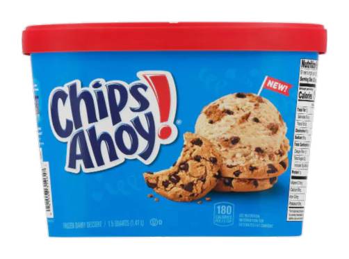 Nestle Chips Ahoy Ice Cream 48 oz