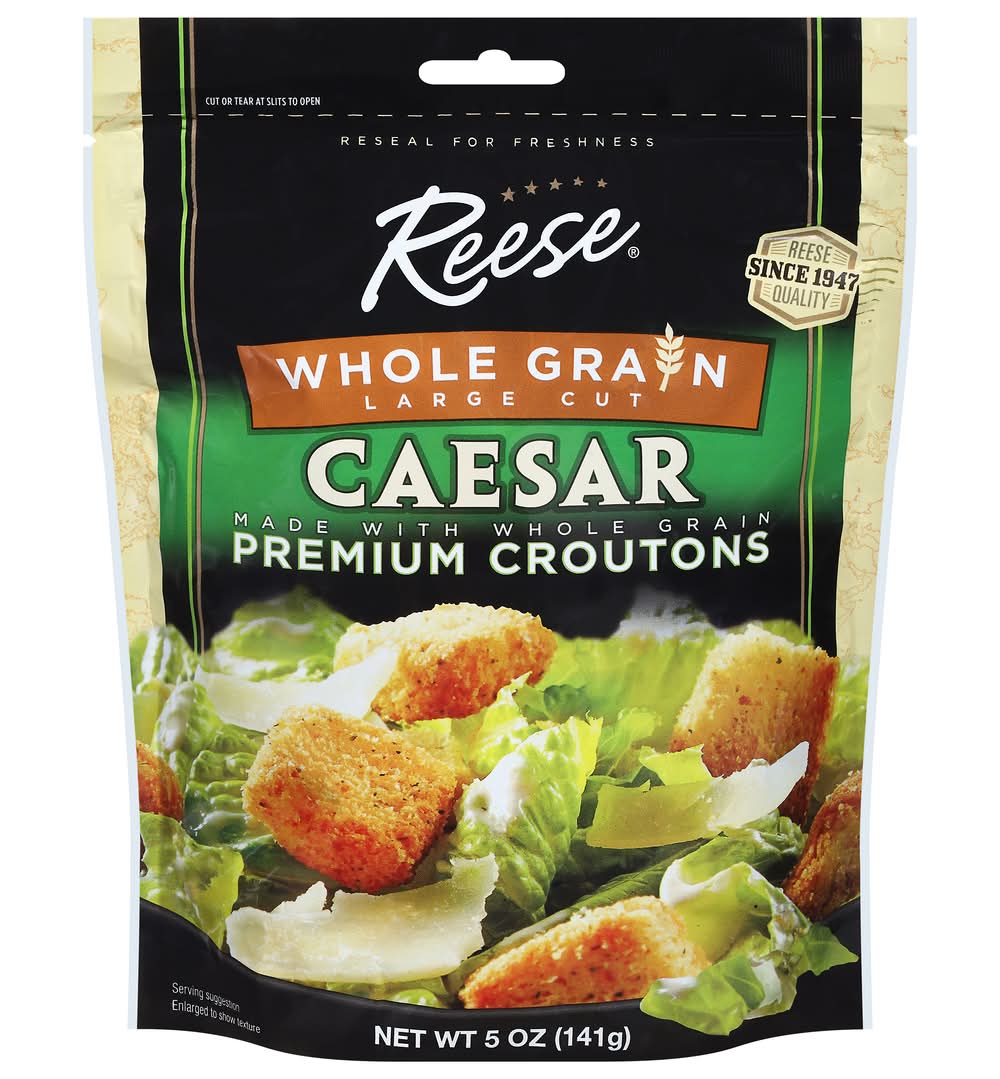 Reese Whole Grain Caesar Croutons 5 oz.