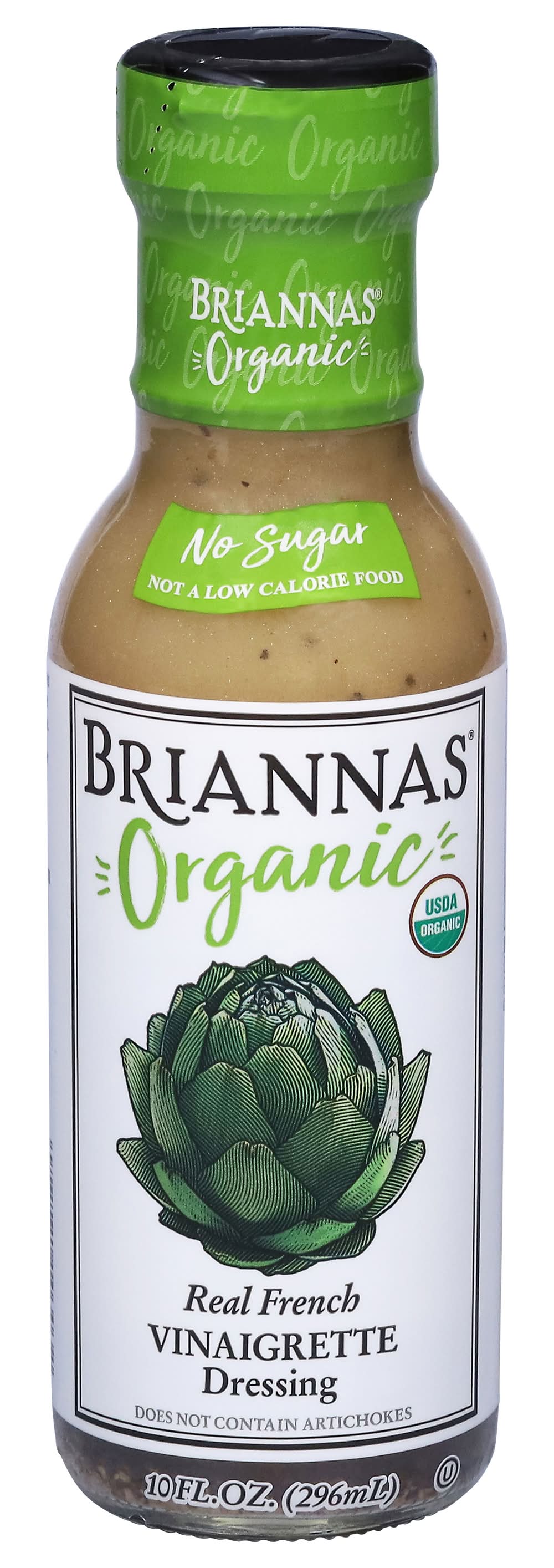 Brianna’s Organic Real French Vinaigrette Dressing 10 oz