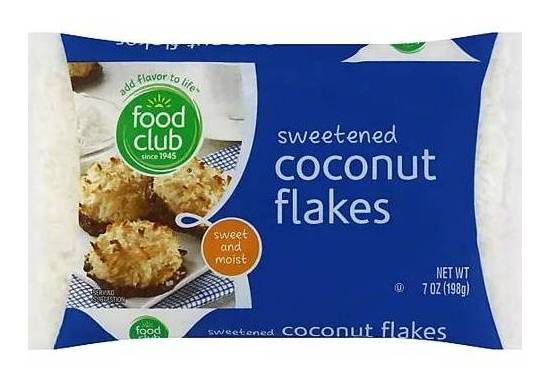 Food Club Sweetened Coconut Flakes 14 oz