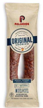 Palacios Original Chorizo 7.9 oz