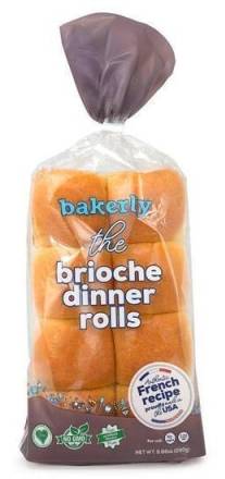 Bakerly Brioche Dinner Rolls 9.88 oz