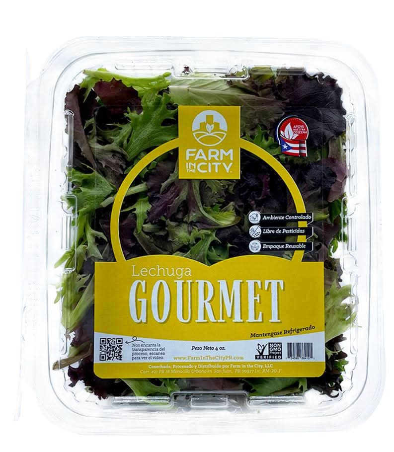 Farm in the City Lechuga Gourmet 4 oz