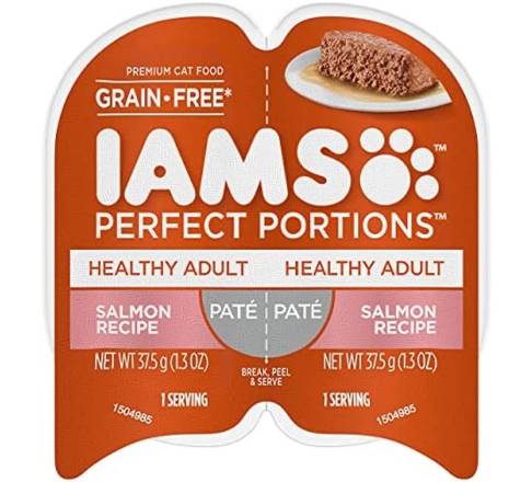IAMS Healthy Adult Grain Free Salmon Pate 2.6 oz