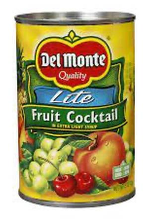 Del Monte Light Fruit Cocktail in Extra Light Syrup 15 oz