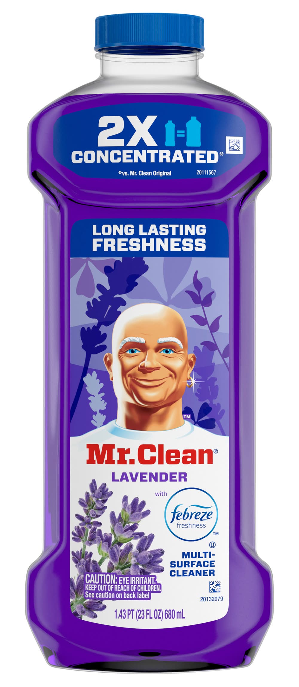 Mr. Clean 2x Concentrated Multi-Surface Cleaner with Febreze Lavender 23 oz
