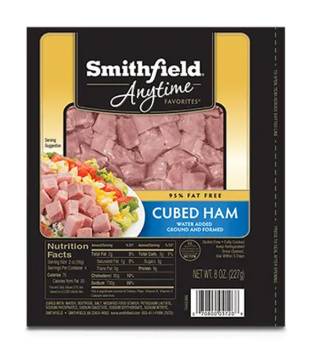 Smithfield Cubed Ham 8 oz