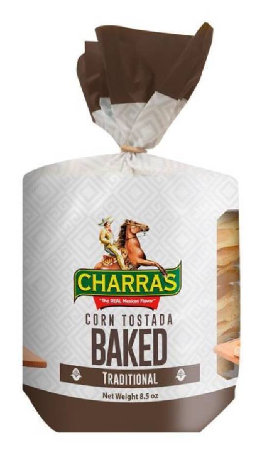 Charras Corn Tostadas Baked 8.5 oz