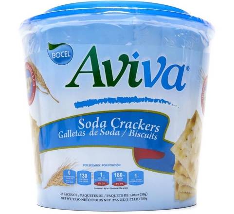 Aviva Soda Crackers 24.3 oz