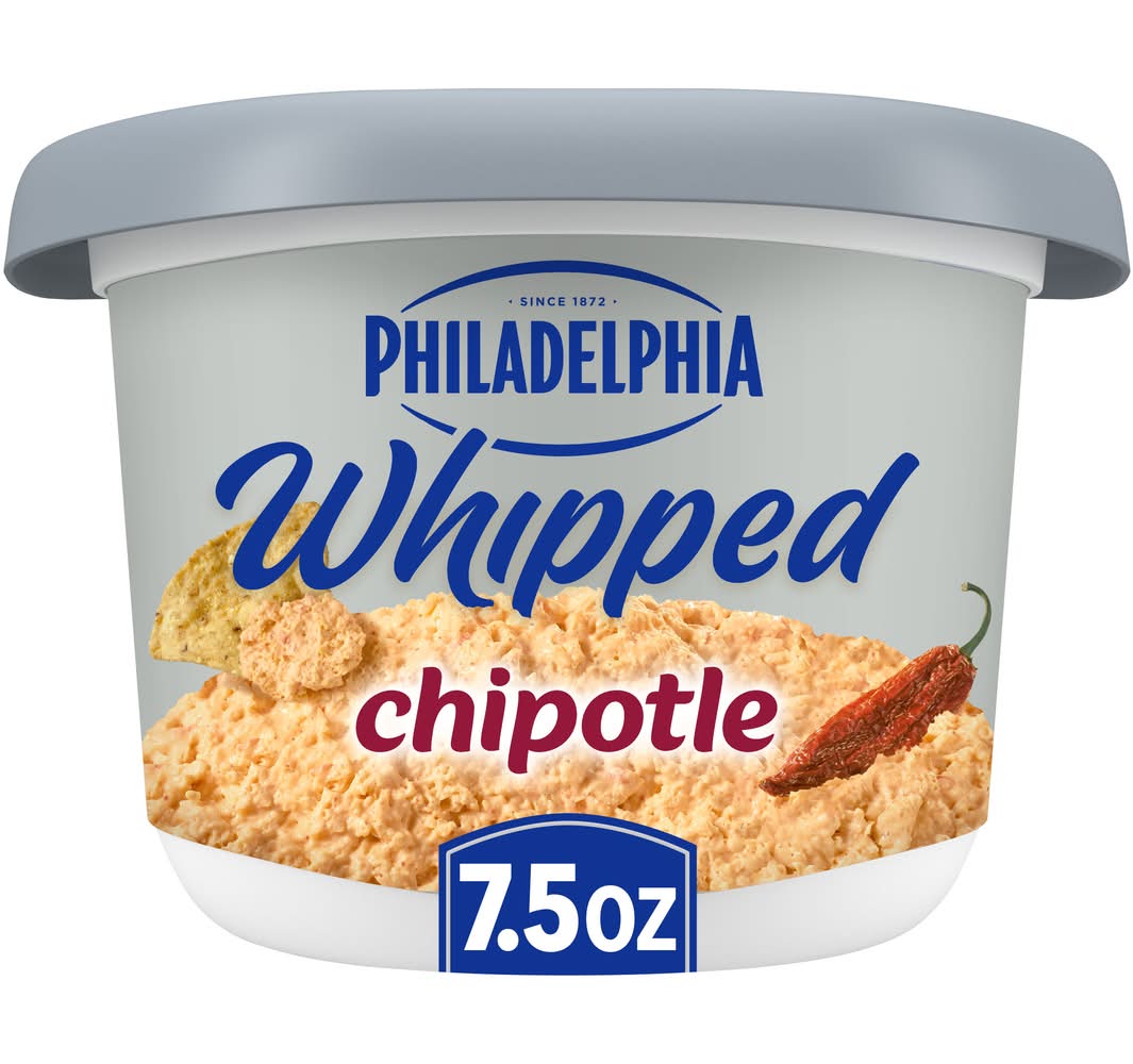 Philadelphia Whipped Cream Cheese Spread Chipotle 7.5 oz