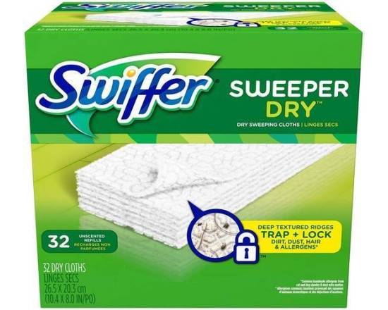 Swiffer Dry Sweeping Cloths 32 ct