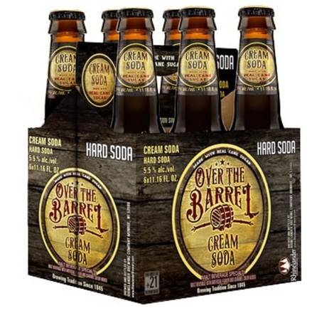 Over The Barrel Ginger Beer (Hard Soda) 6-12 oz