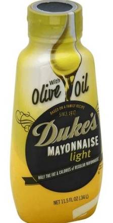 Duke’s Real Mayonnaise Light with Olive Oil 11.5 oz