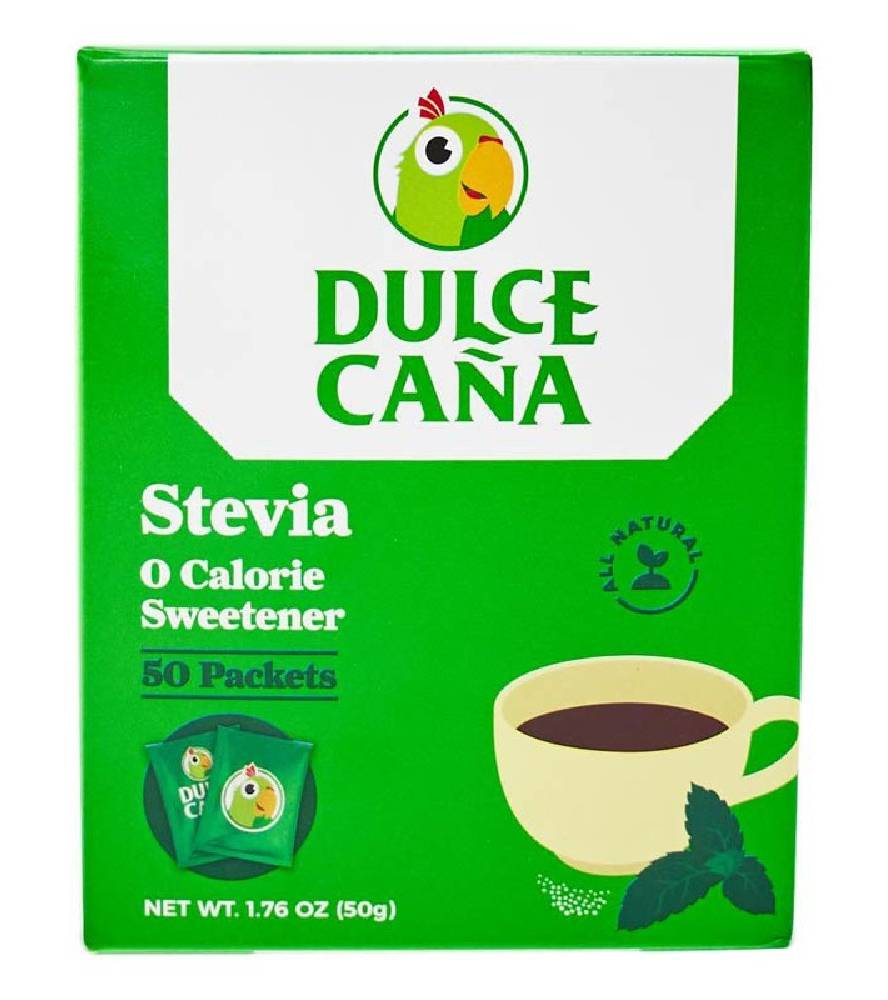 Dulce Caña Stevia 0 Calorie Sweetener 50 ct