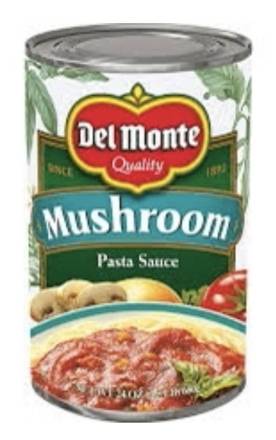 Del Monte Mushroom Pasta Sauce 24 oz