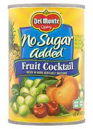 Del Monte Fruit Cocktail No Sugar Added 15 oz