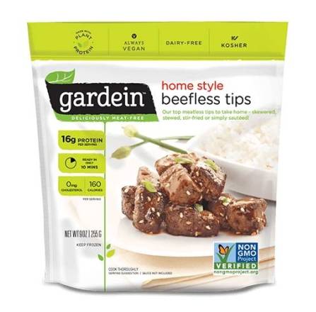 Gardein Homestyle Beefless Tips 9 oz