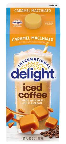 International Delight Iced Coffee Caramel Macchiato 64 oz
